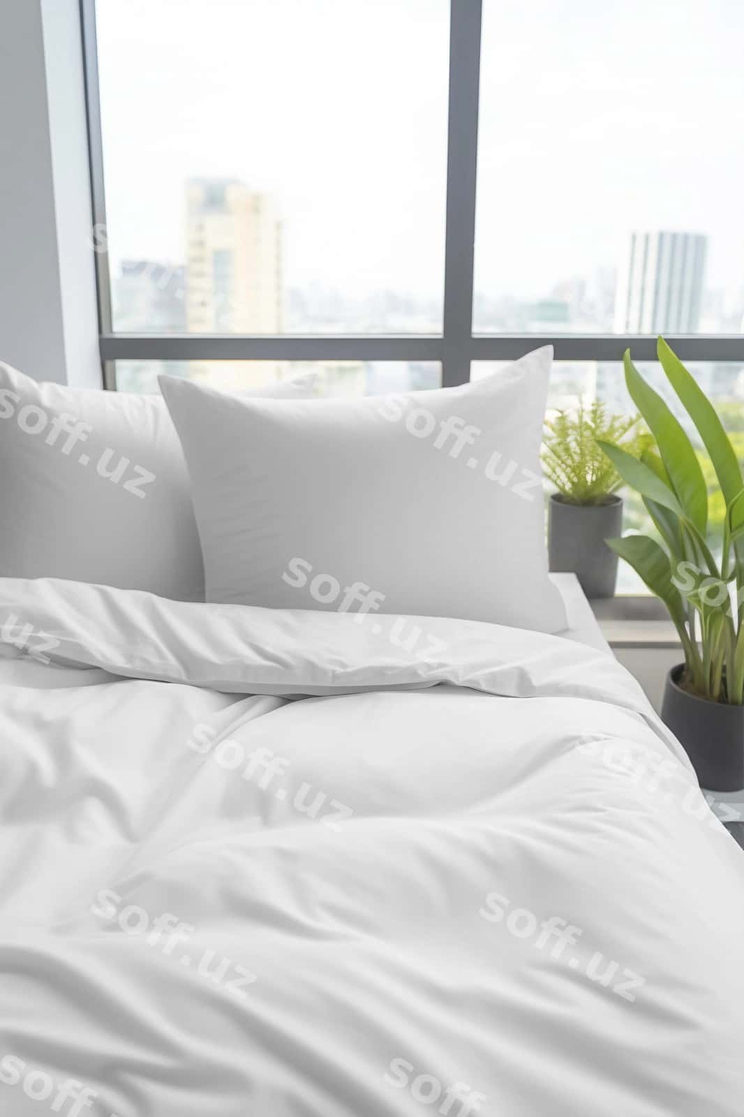 Yotoq matalari interyer namunasi | Bed linen interior mockup 1
