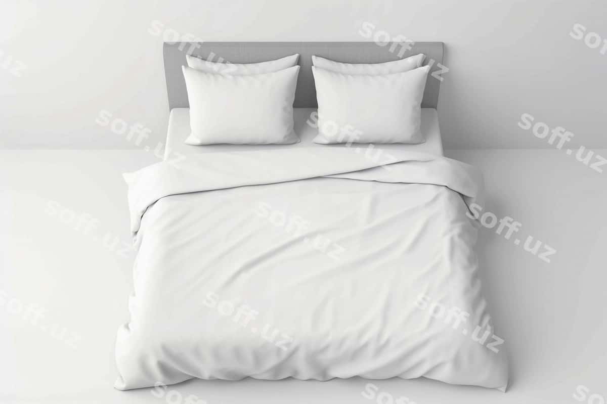 Yotoq uyali mahsulot namoyishi | Bedding set mockup 1