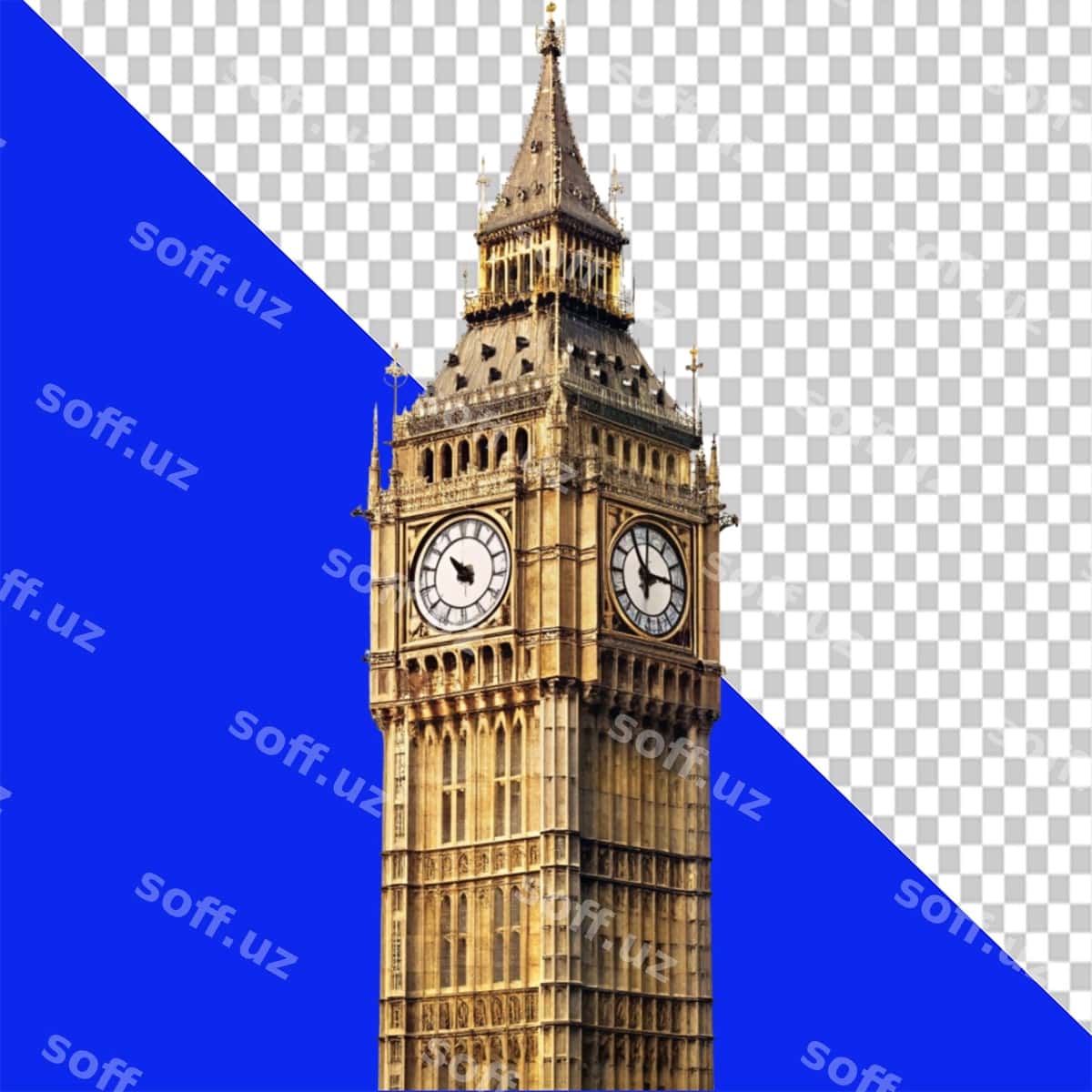 Big Ben shaffof orqa fonda | Big ben transparent background 1