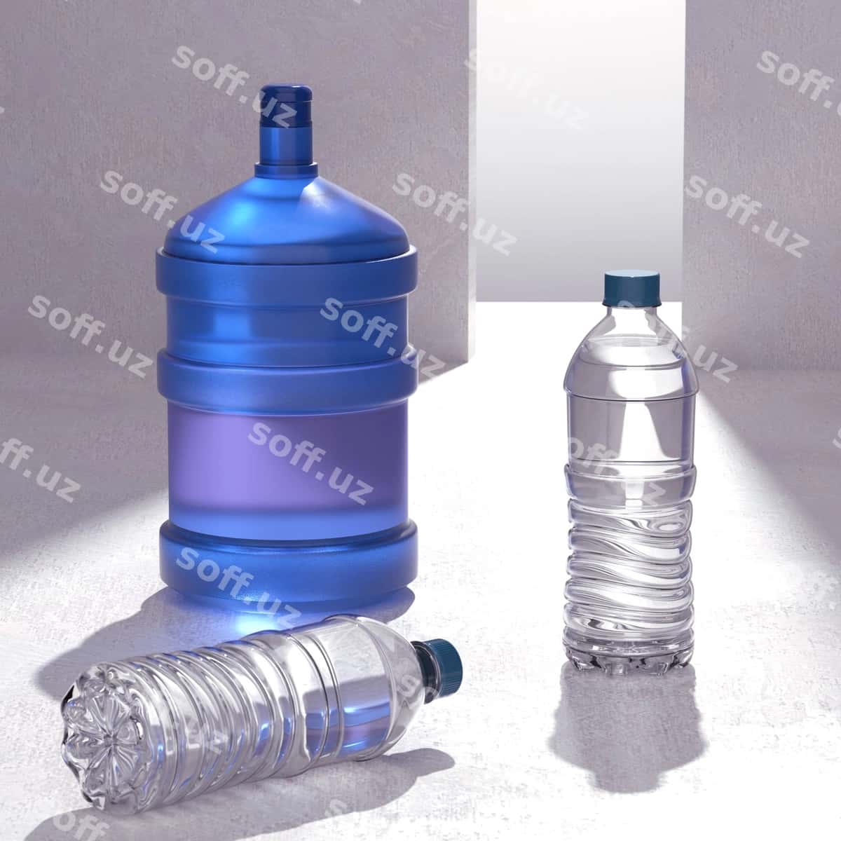 Katta plastik suv botagi | Big plastic water bottle 1