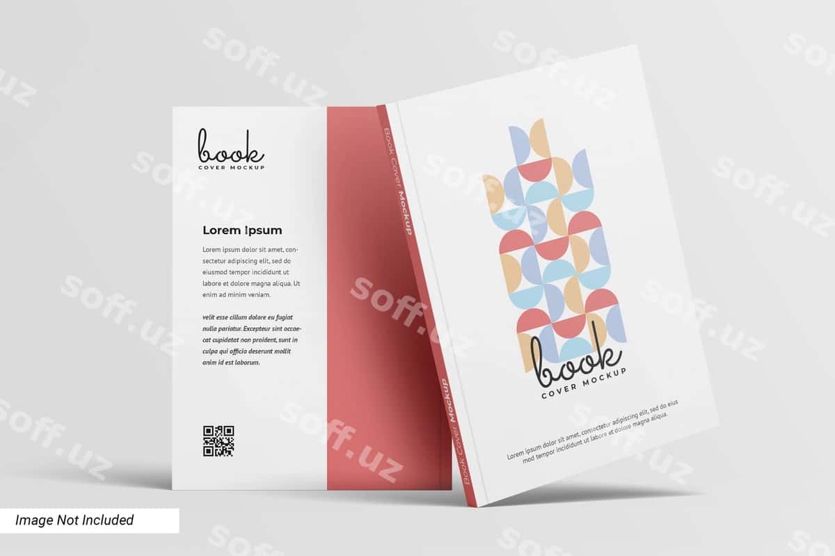 Kitob qoplovi namunasi | Book cover mockup 1