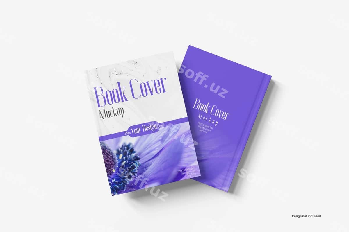 Kitob qopi namunasi | Book cover mockup 1