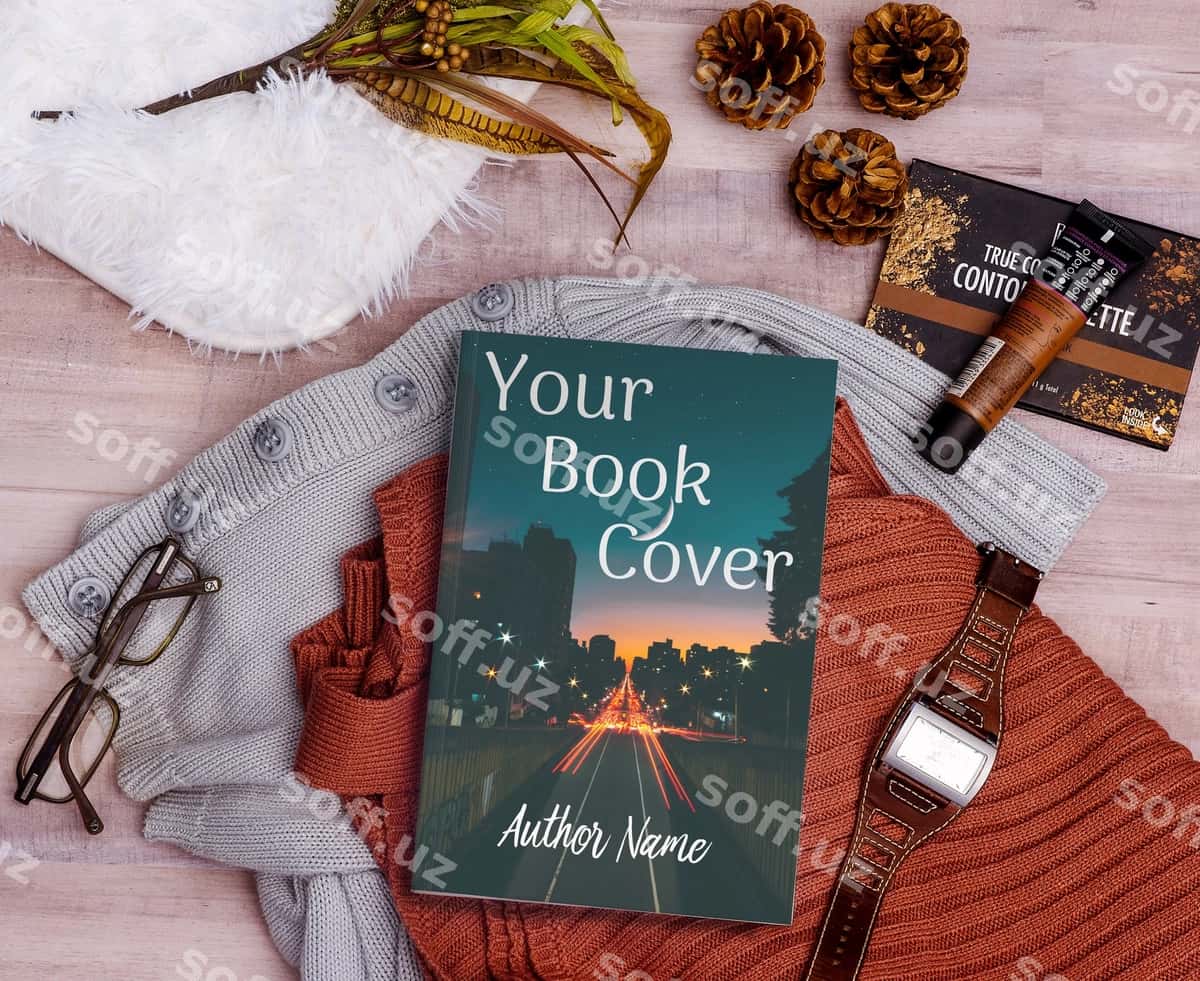 Kitob tekis yotadi | Book flat lay 1