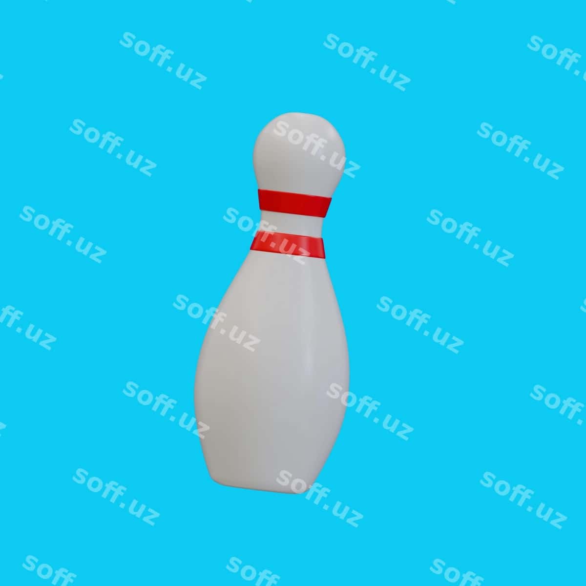 Bowling 3-o'lchovli ikonka | Bowling 3d icon 1