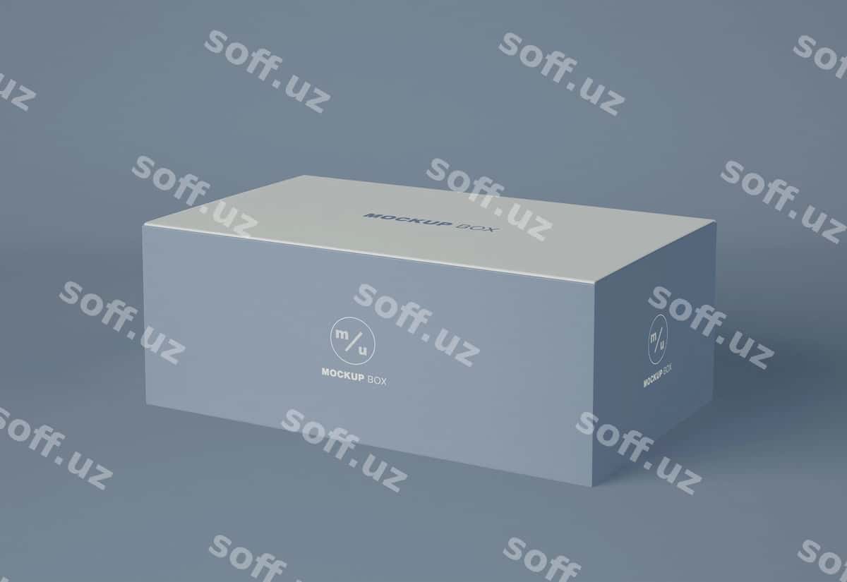 Quti paketlash mockup | Box packaging mockup 1