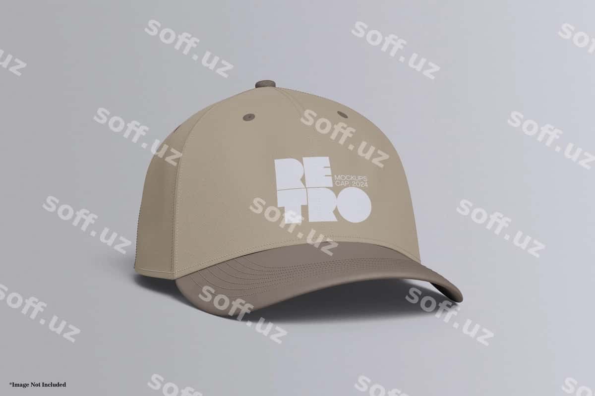 Qopqoq maketi | Cap mockup 1