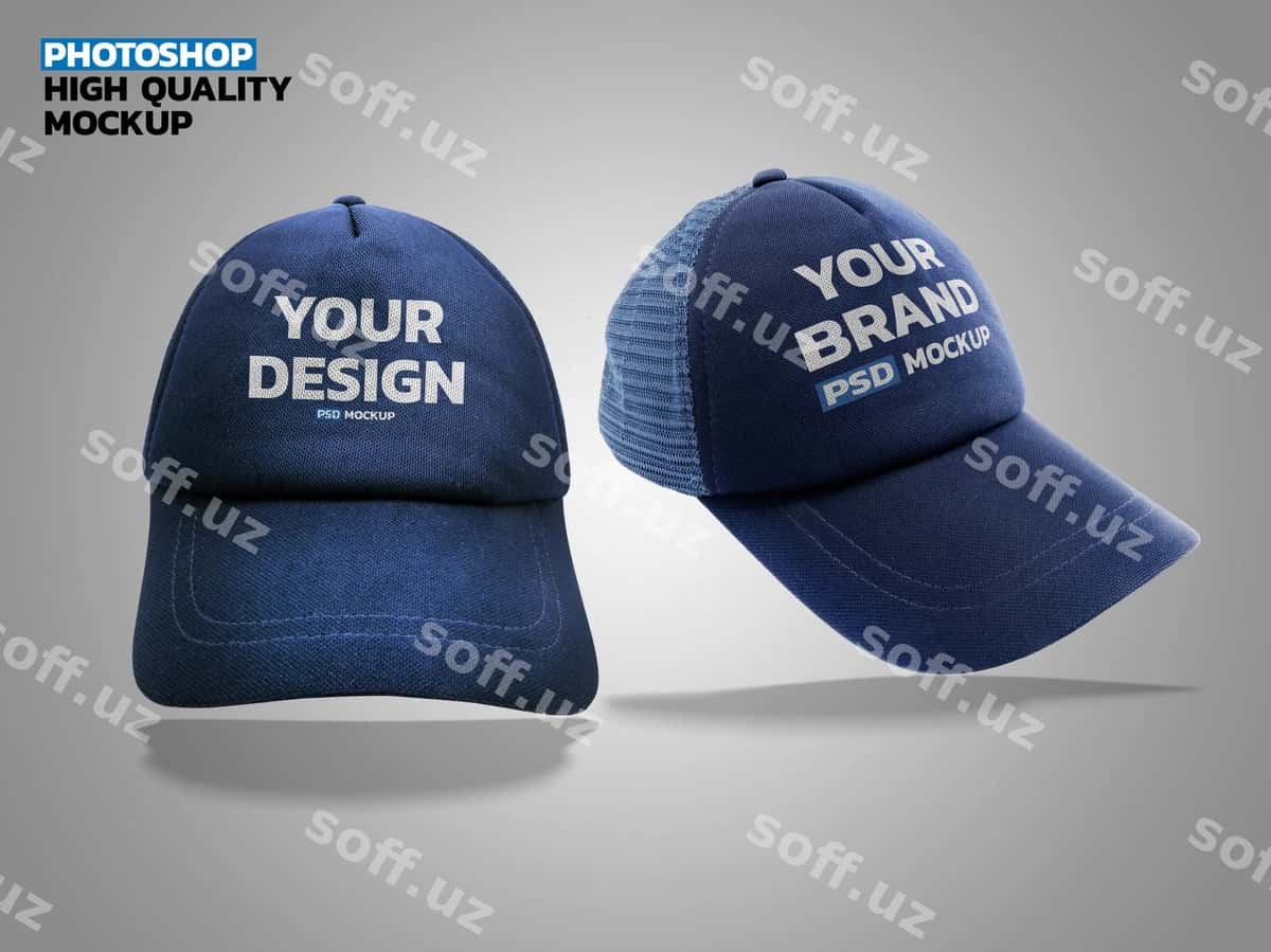 Kaps modeli | Caps mockup 1