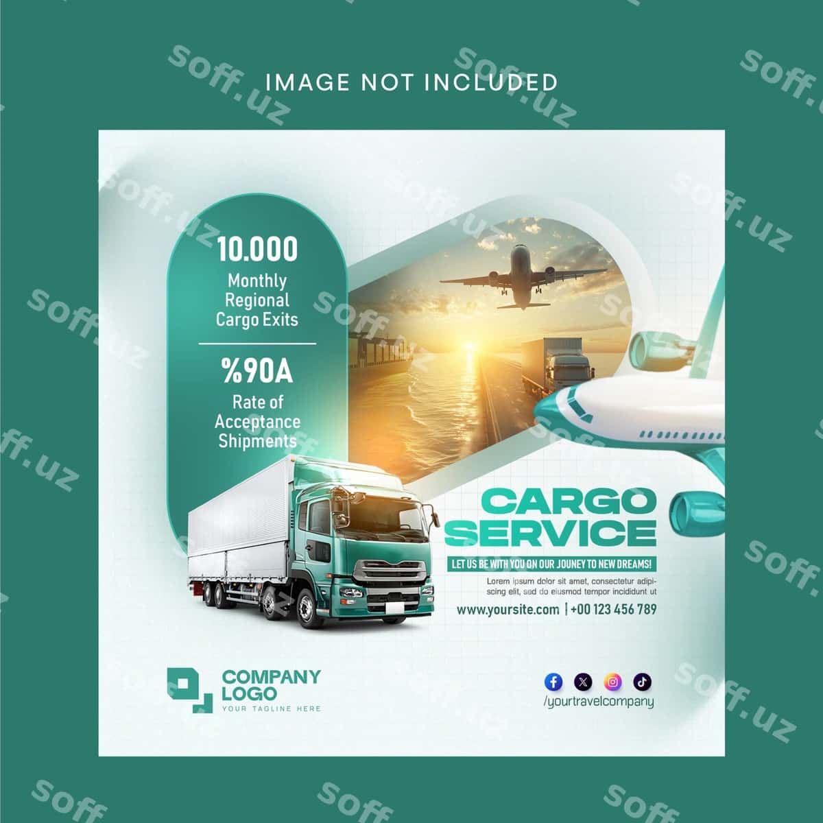 Yuk tashish xizmati reklamasi | Cargo service advertisement 1