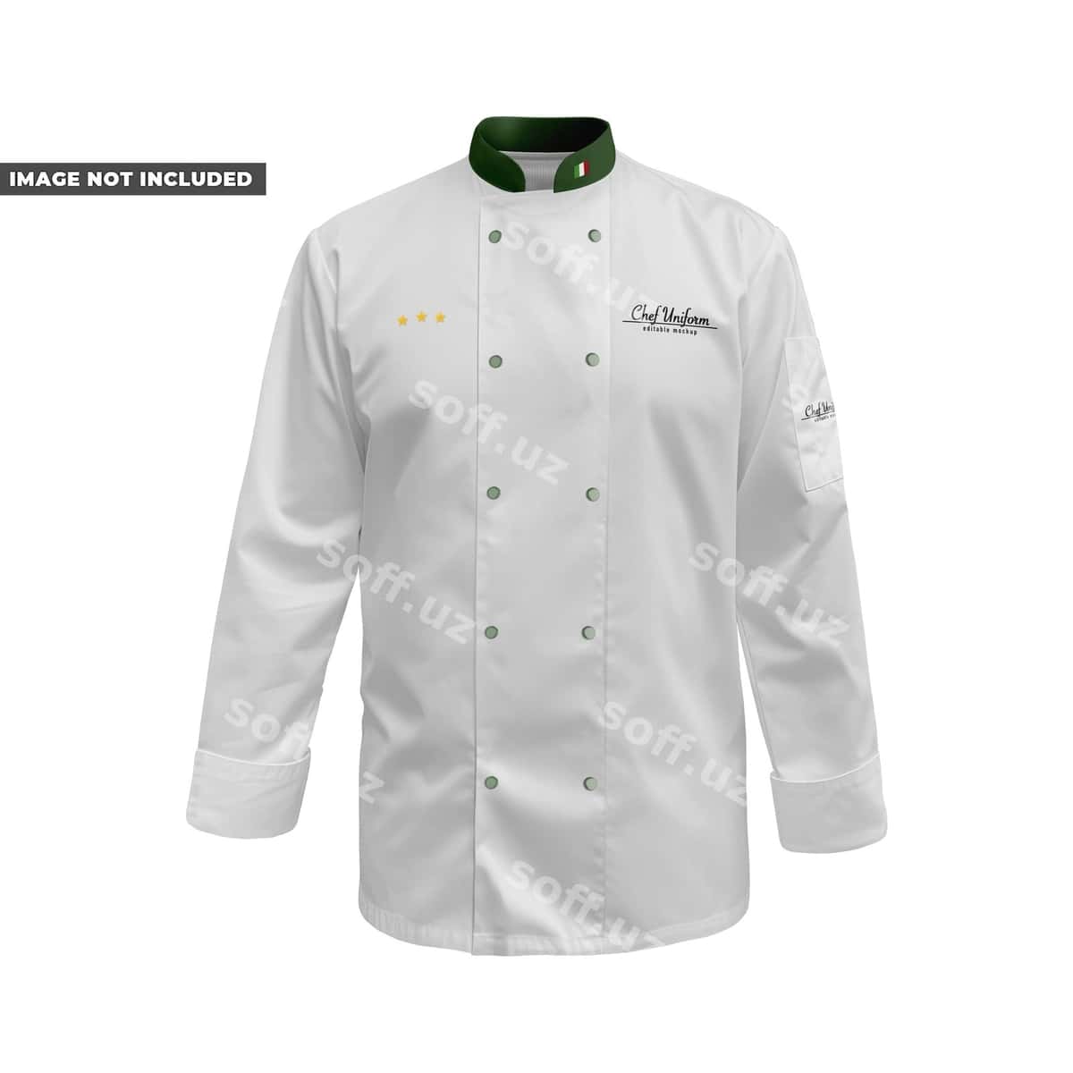Oshpaz formasi maketi | Chef uniform mockup 1