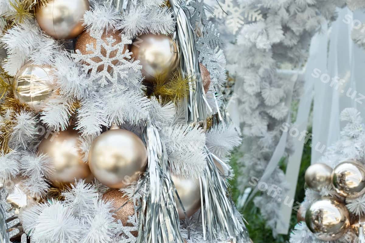 Rojdestvo to'pini bezatish | Christmas ball decoration 1