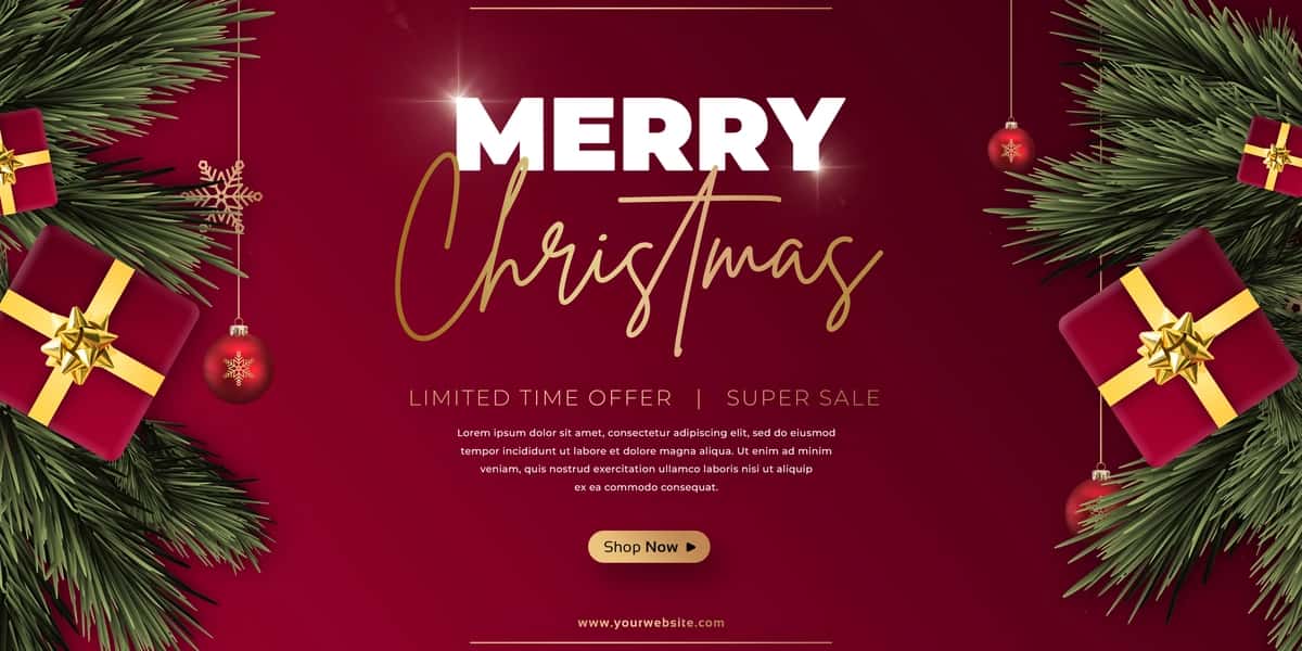 Rojdestvo bayrami uchun Instagram posti | Christmas season celebration instagram post 1