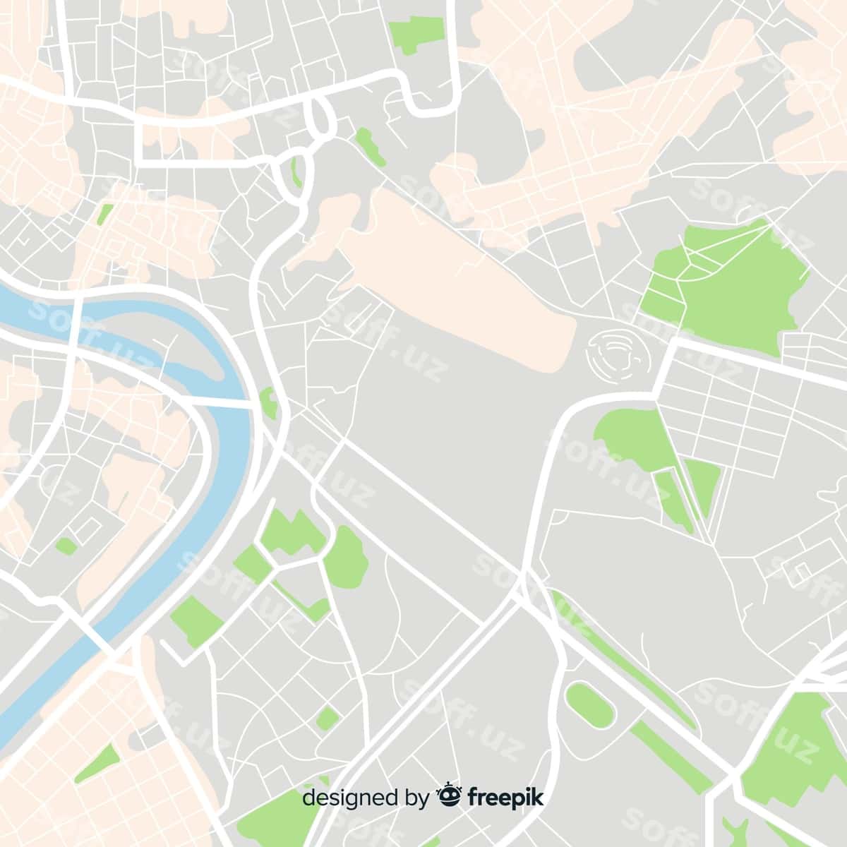 Shahar xaritasini yo'naltirish marshruti | City map navigate route 1