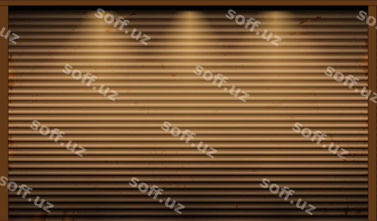 Klassik garaj fon vektor | Classic garage background vector 1