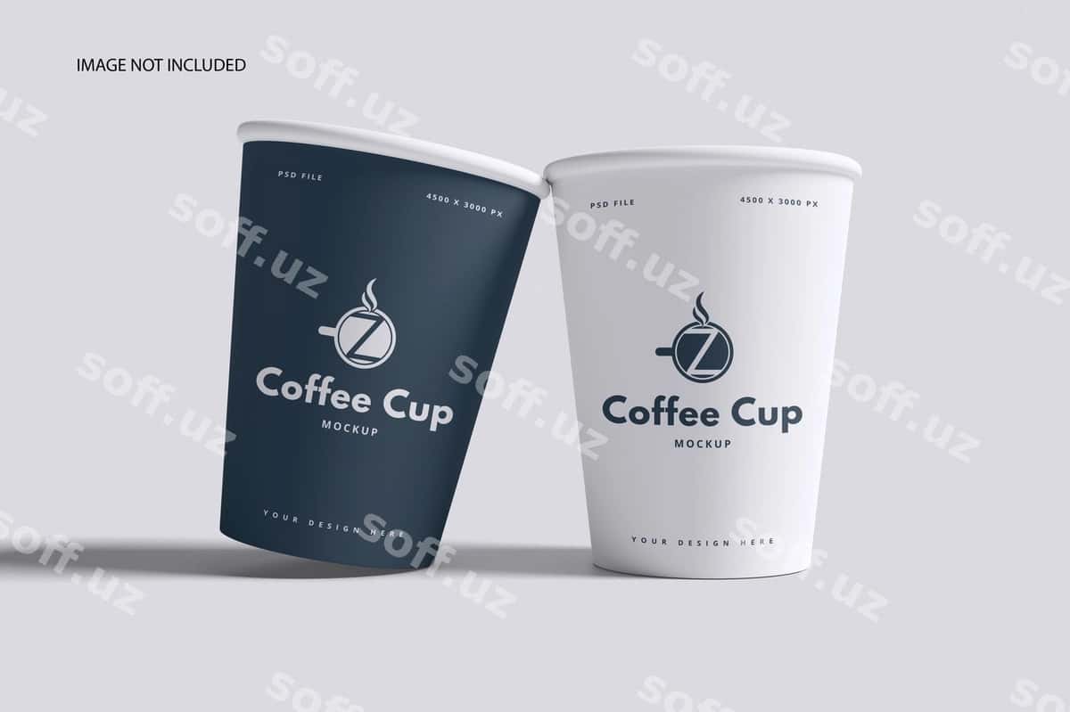 Kofe stakanchi mockup | Coffee cup mockup 1