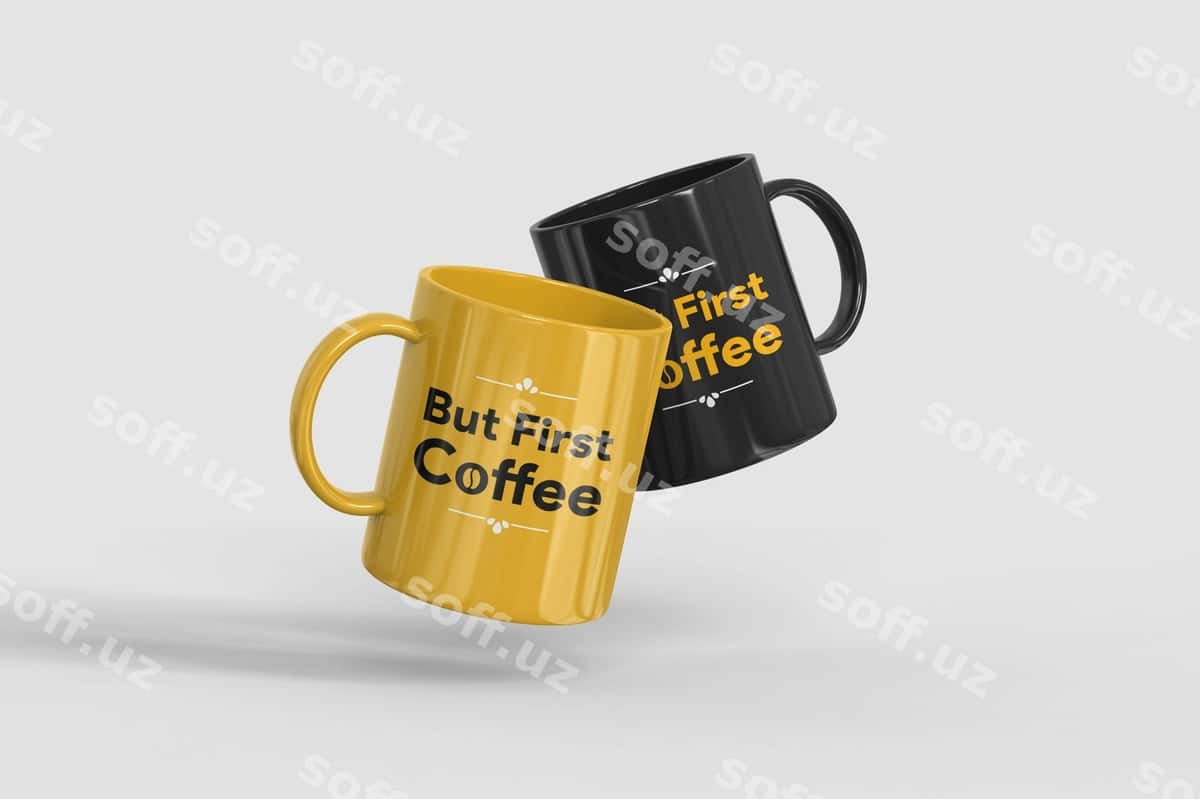 Kofe sovg'asi mockup | Coffee mug mockup 1