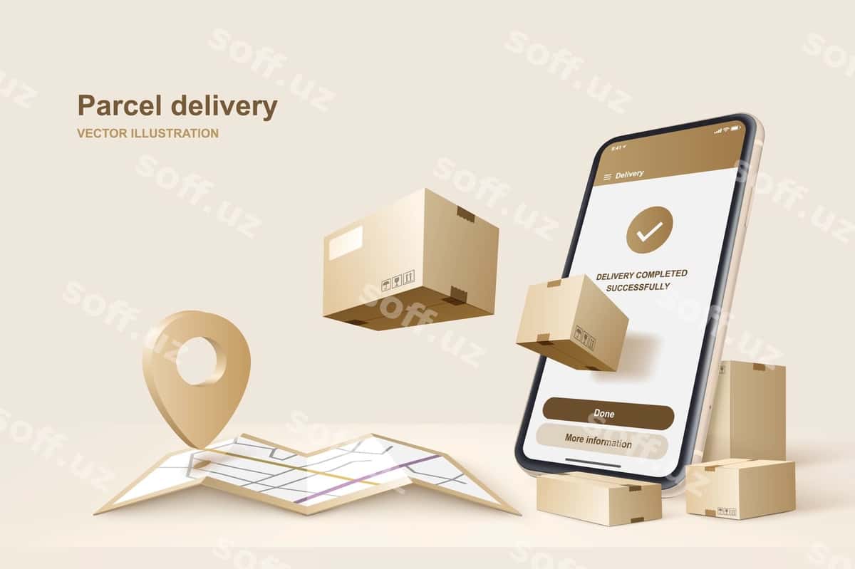 Kontseptsiya tezkor yetkazib berish xizmati | Concept fast delivery service 1