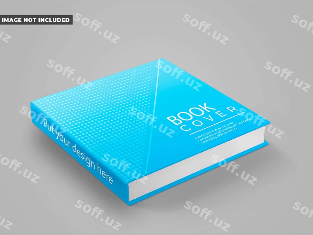 Mockup kitobi varaqi | Cover book mockup 1