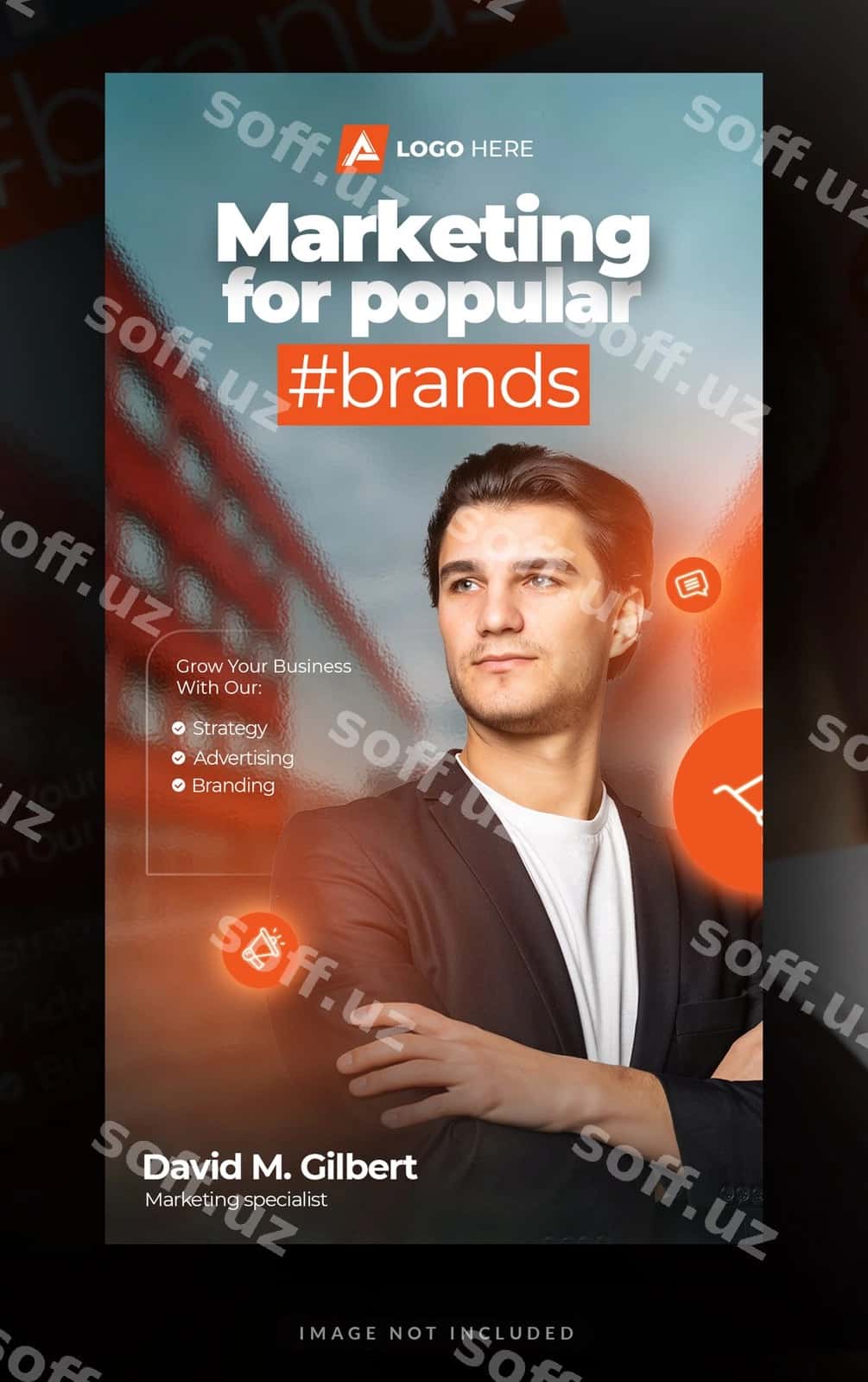 Ijodiy banner dizayni raqamli media | Creative banner design digital media 1