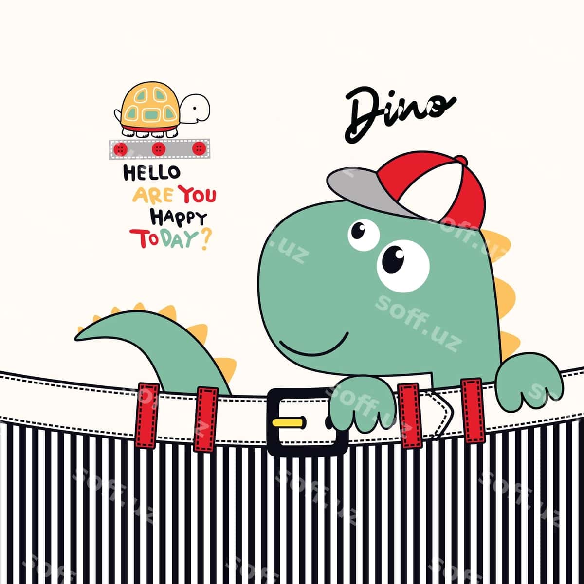 Yoqimli dino do'st | Cute dino friend 1
