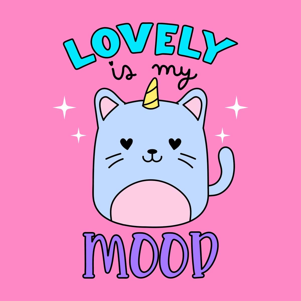 Mening kayfiyatimdagi yagona shoxli mushuk juda yoqimli | Lovely is my mood cat unicorn 1