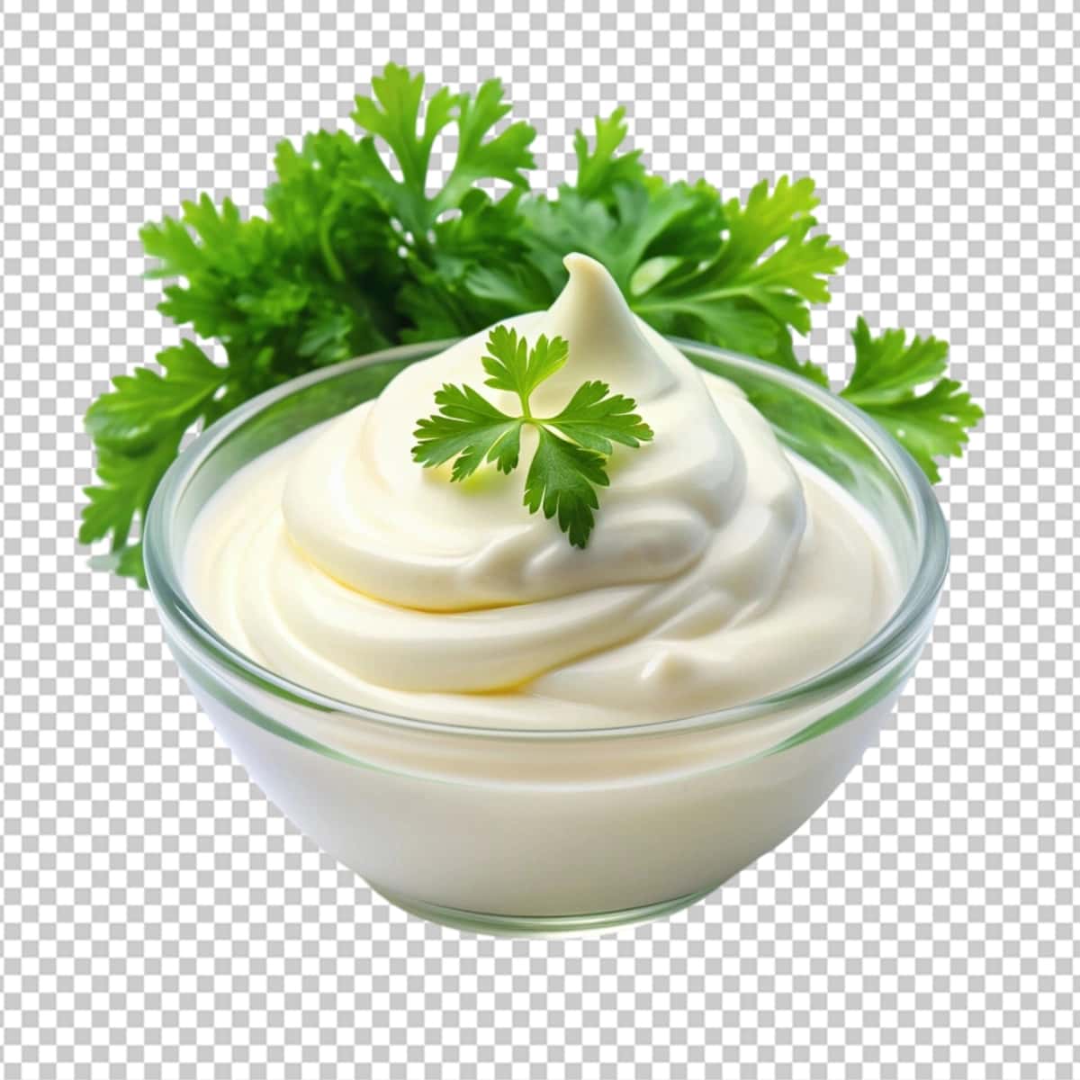 Petrushka bilan smetana | Sour cream with parsley 1