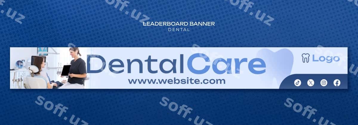 Tish shablon dizayni | Dental template design 1
