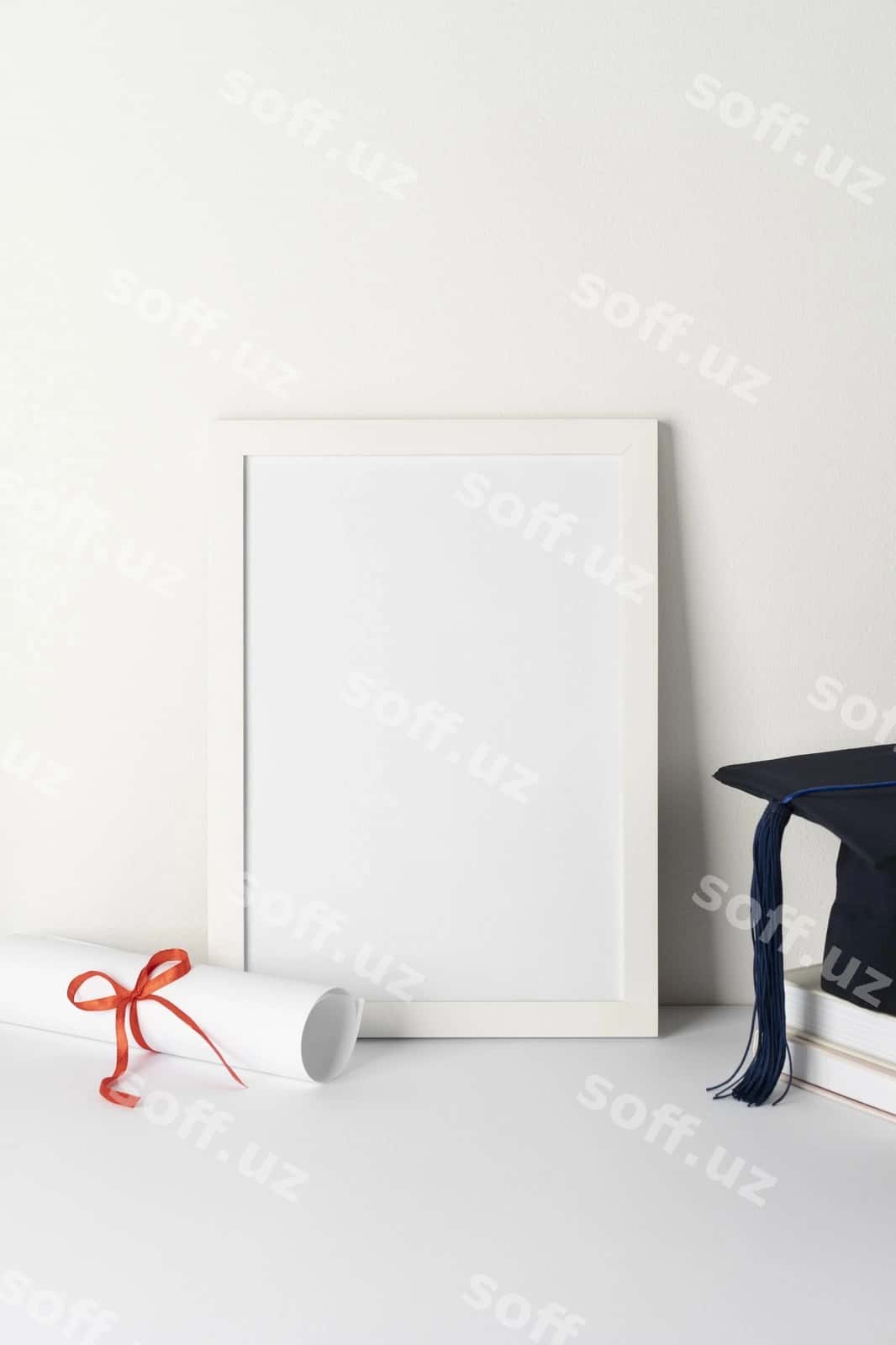 Diplom ramkasi maketi dizayni | Diploma frame mockup design 1