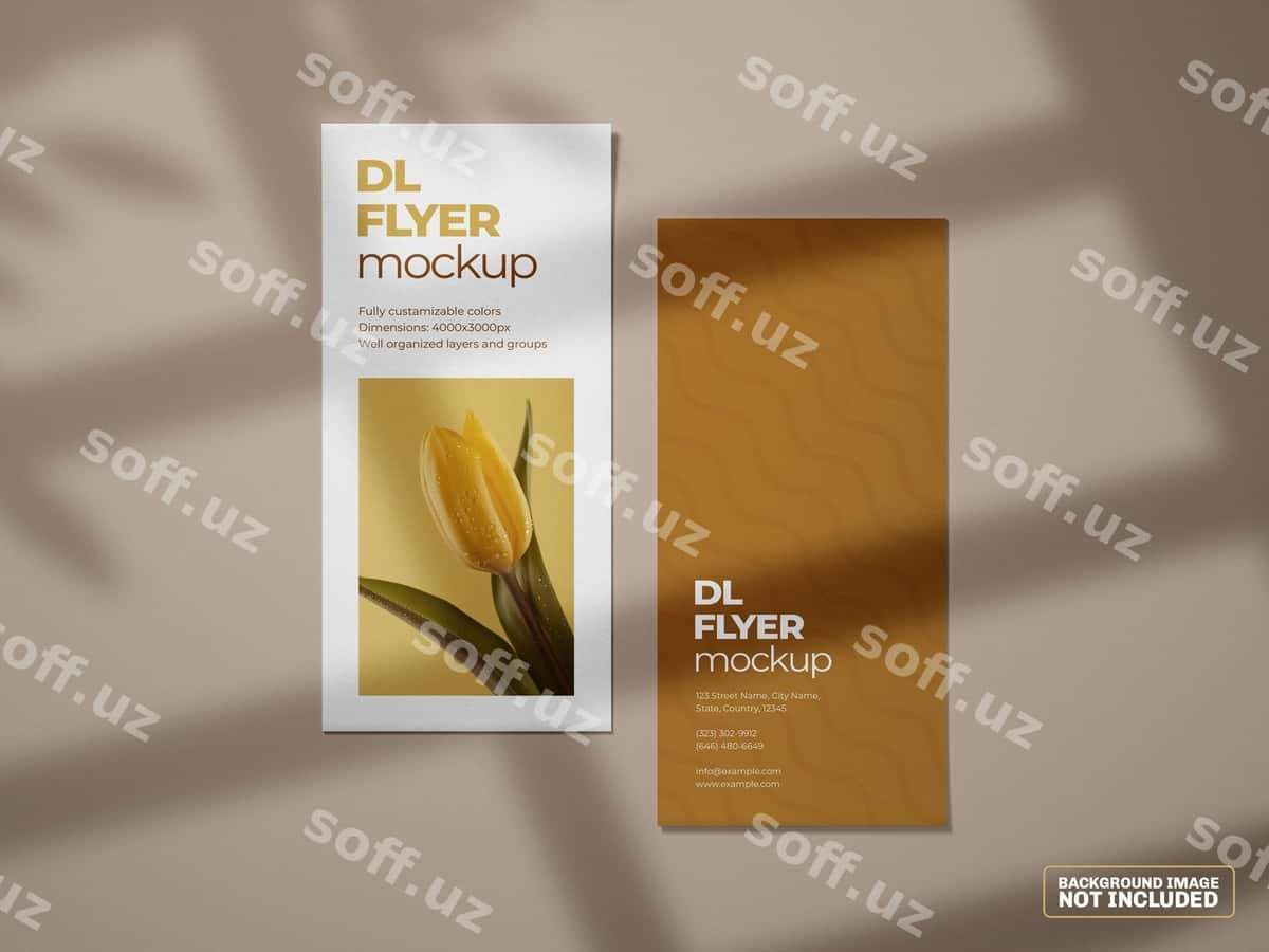 Flyer mockup | Dl flyer mockup 1