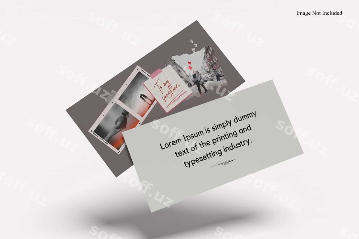 DL landskap flyer mockup | Dl landscape flyer mockup 1