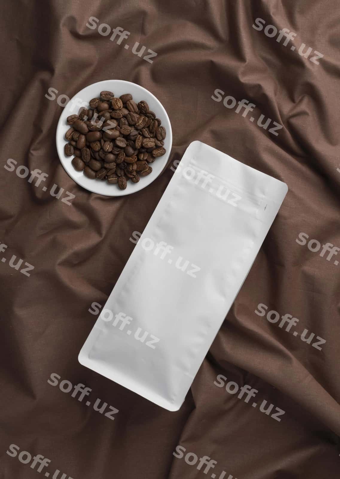 Doypack namuna haqiqiy kontekst | Doypack mockup real context 1