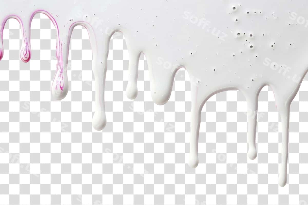 Tomchilab turgan bo'yoq shaffof fon | Dripping paint transparent background 1