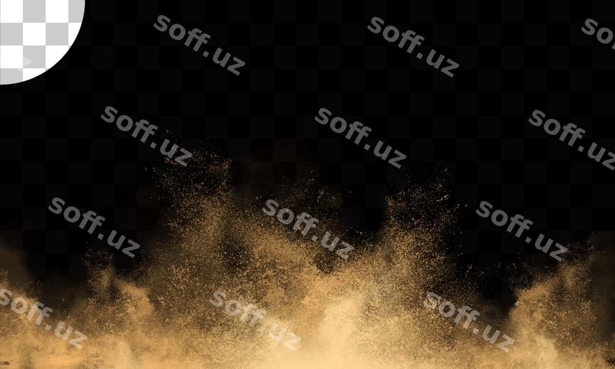 Pula hissolari splash qiladi | Dust particles splash 1
