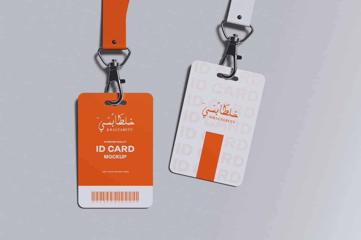 Id karta maketi | Id card mockup 1