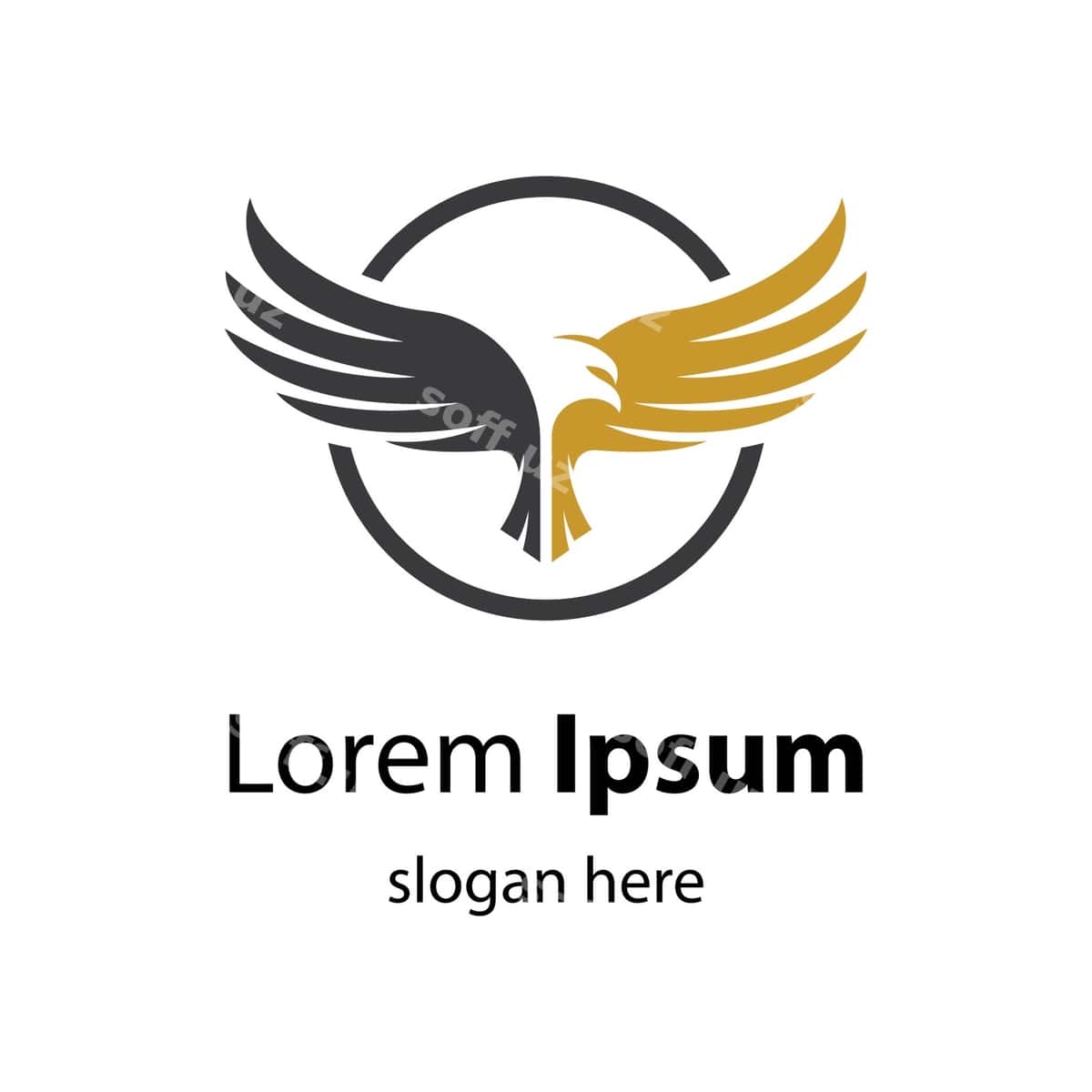 Baliqcha logotipi rasmlari | Eagle logo images 1