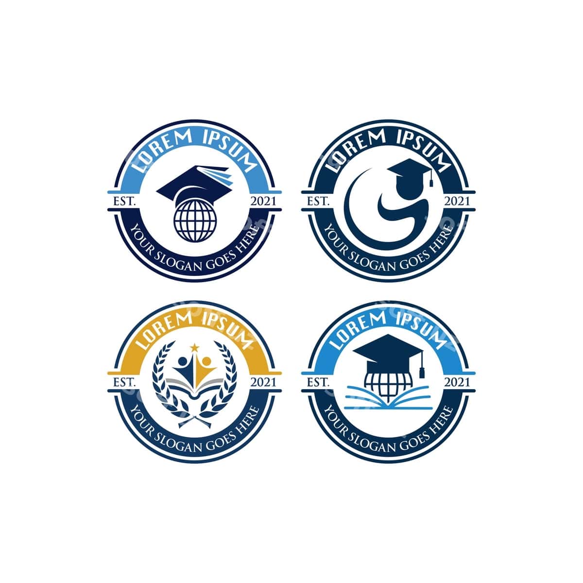 Ta'lim logo universitet logo vektor | Education logo university logo vector 1