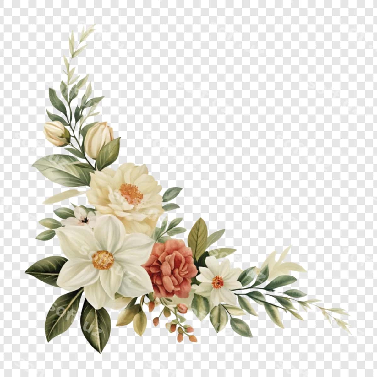 Chiroyli gul sizning dizaynlaringizni chegaraydi. | Elegant flower borders your designs 1