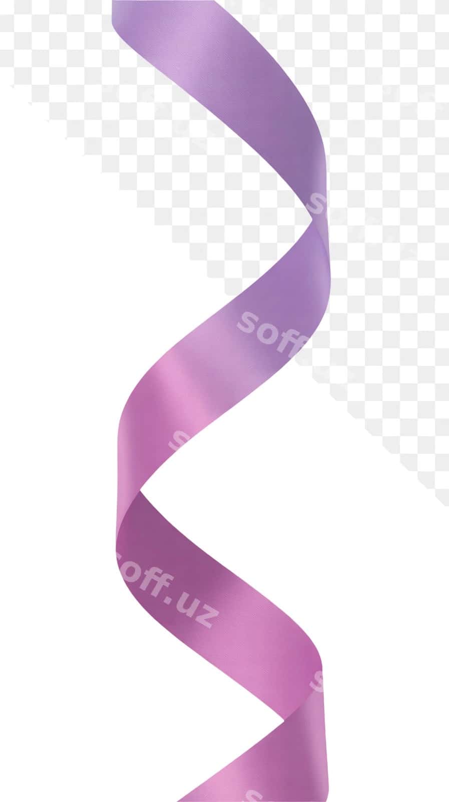 Nafis binafsha lenta aylanasi | Elegant purple ribbon swirl 1