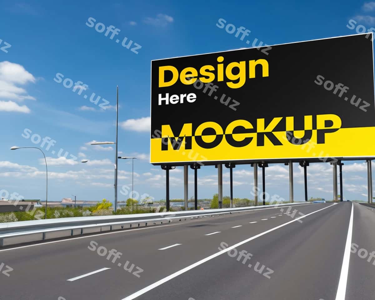 Bo'sh billboardlar shahri | Empty billboard city 1