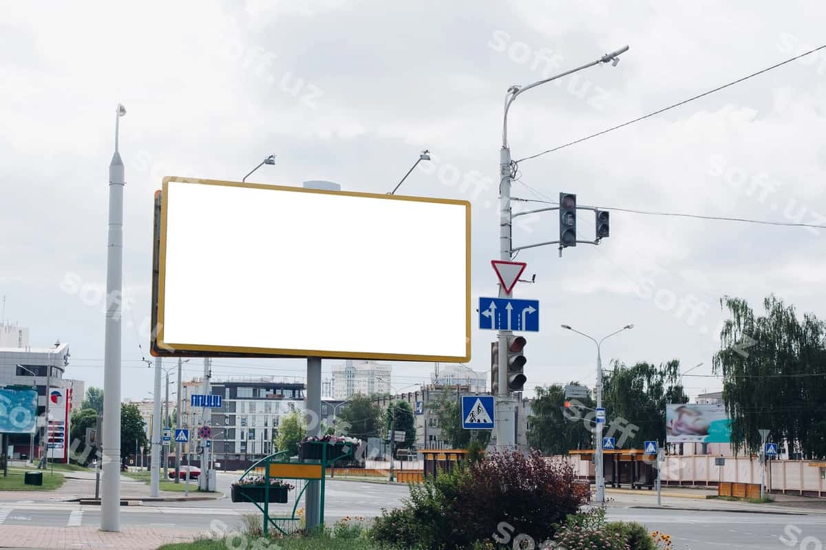 Bo'sh billboard shahri | Empty billboard city 1
