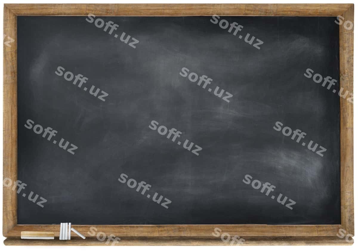 Bo'sh doska | Empty blackboard 1