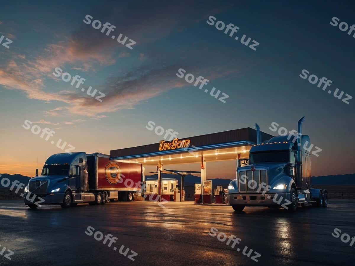 Maftunkor yuk mashinasi bekati 1 | Enchanting truck stop 1 1