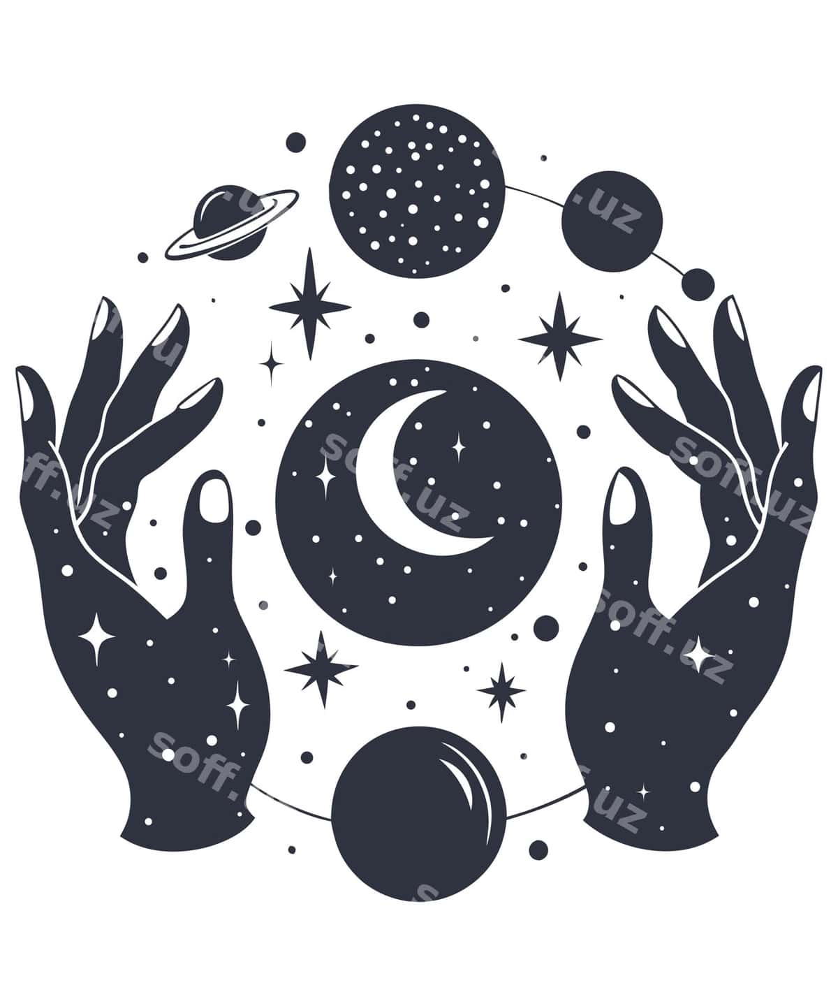 Ayol qo'llari mistik | Female hands mystical 1