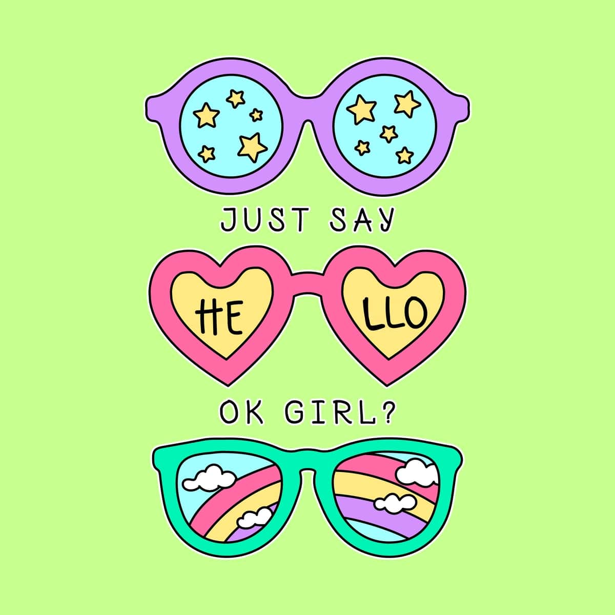 Yoqimli moda ko'zoynaklari | Cute fashion glasses 1