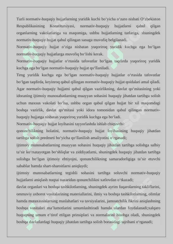 Normativ huquqiy hujjat huquq manbasi 24 6