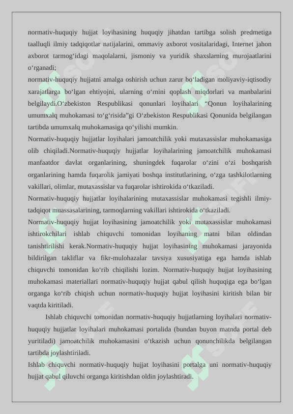 Normativ huquqiy hujjat huquq manbasi 24 7