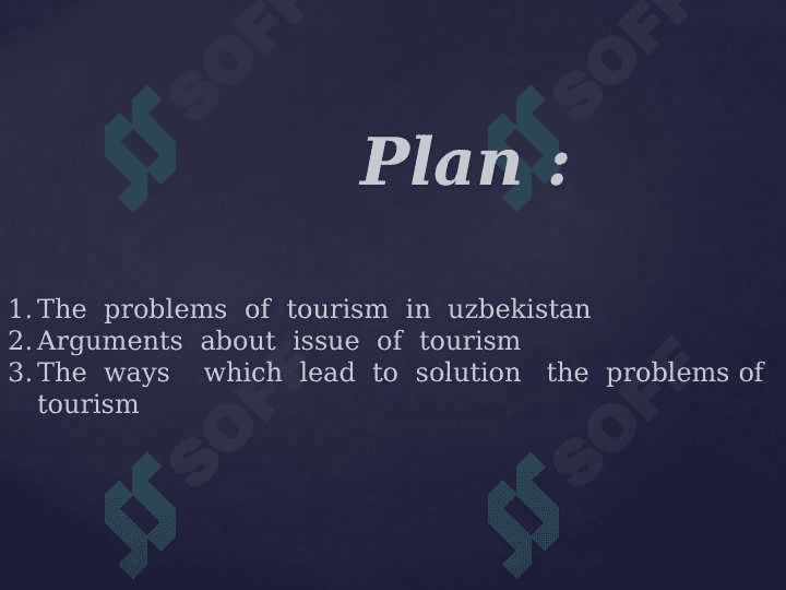 Tourism  is the  key of  the economy  of  Uzbekistan 3