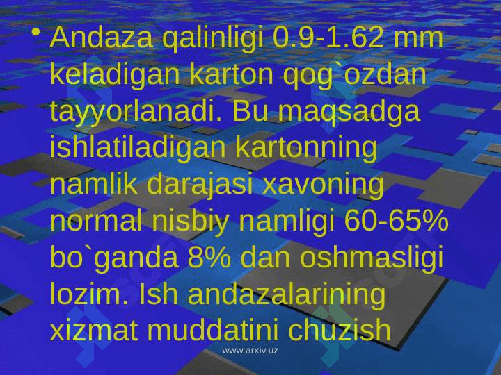 Andoza tayyorlash va bichish. Kuylak detallarini tikishga tayyorlash. 7