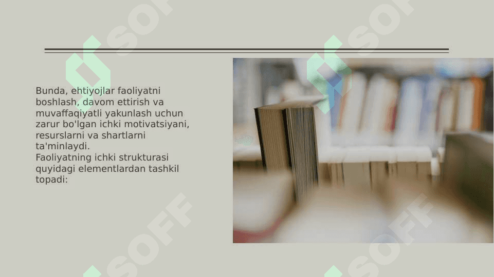 ehtiyojlar faoliyatining ichki strukturasi 4