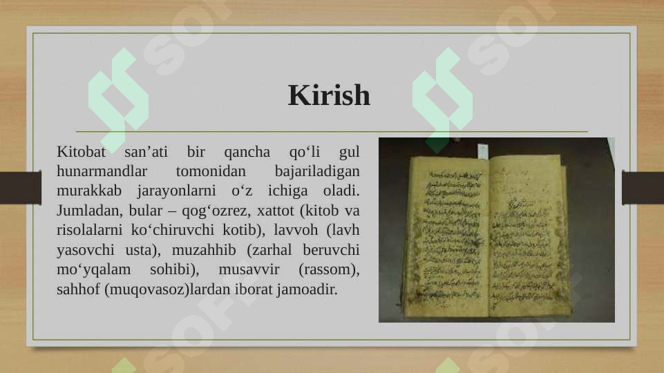 O’rta asrlarda kitobat sanati 4