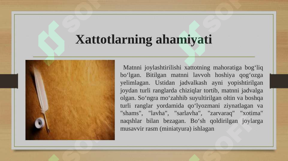 O’rta asrlarda kitobat sanati 8